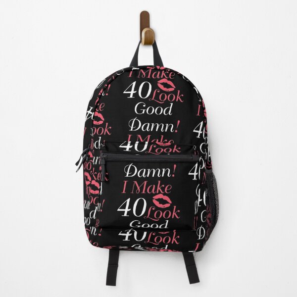 Item preview, Damn i make 40 look good mom Pink Lips kiss Vacation Inspiration Joy Mood designed and sold by DesignByHeartUK.