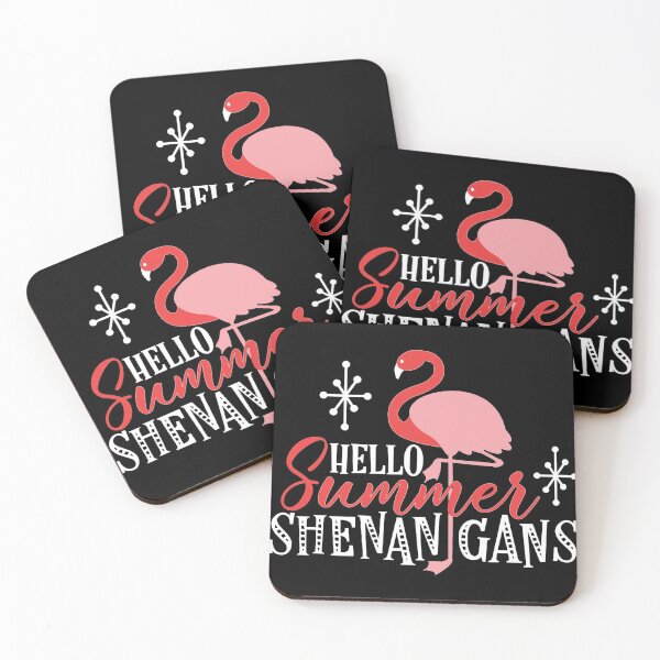 Item preview, Hello Summer Shenan Gans Funny Swan Love Valentine Summer Gift Art Design Happy Life Apparel Essential Motivation Inspiration Joy Mood  designed and sold by DesignByHeartUK.