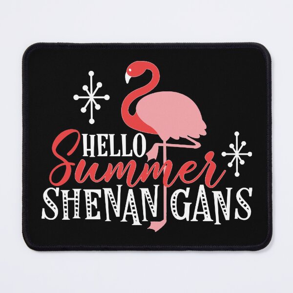 Item preview, Hello Summer Shenan Gans Funny Swan Love Valentine Summer Gift Art Design Happy Life Apparel Essential Motivation Inspiration Joy Mood  designed and sold by DesignByHeartUK.