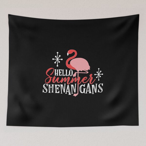Item preview, Hello Summer Shenan Gans Funny Swan Love Valentine Summer Gift Art Design Happy Life Apparel Essential Motivation Inspiration Joy Mood  designed and sold by DesignByHeartUK.