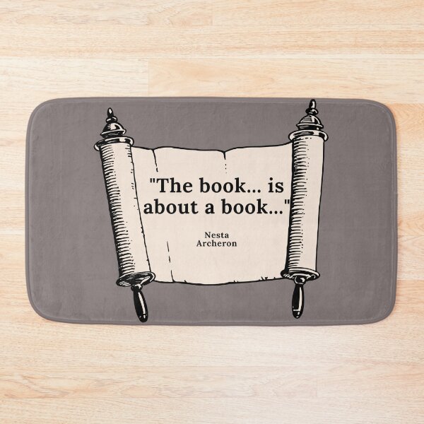 Item preview, Nesta Archeron Quote on a Scroll  designed and sold by kimberleyvh.