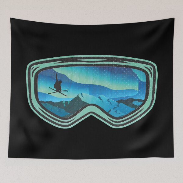Item preview, Ski Goggles Skier Silhouette  designed and sold by JordanHolmes.