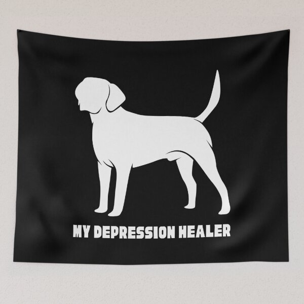 Item preview, My Depression Healer. Labrador  designed and sold by trendingatees.