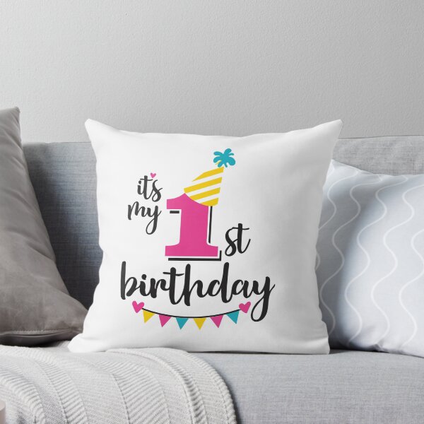 Item preview, 1st birthday 1 year of being awesome 1 year kid girl boy Off birthday Vacation Inspiration Joy Mood designed and sold by DesignByHeartUK.