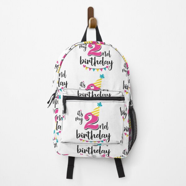 Item preview, 2nd birthday 2 years of being awesome 2 years kid girl boy Off birthday Vacation Inspiration Joy Mood designed and sold by DesignByHeartUK.
