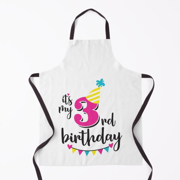 Item preview, 3rd birthday 3 years of being awesome 3 years kid girl boy Off birthday Vacation Inspiration Joy Mood designed and sold by DesignByHeartUK.