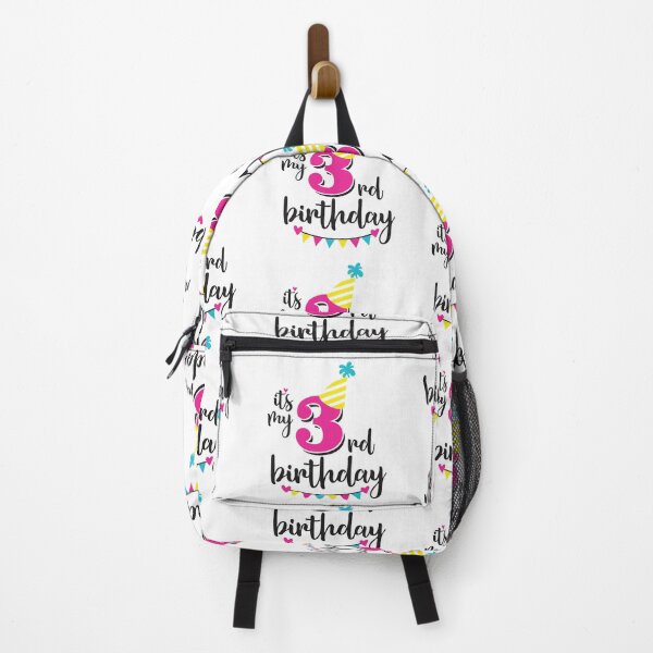 Item preview, 3rd birthday 3 years of being awesome 3 years kid girl boy Off birthday Vacation Inspiration Joy Mood designed and sold by DesignByHeartUK.