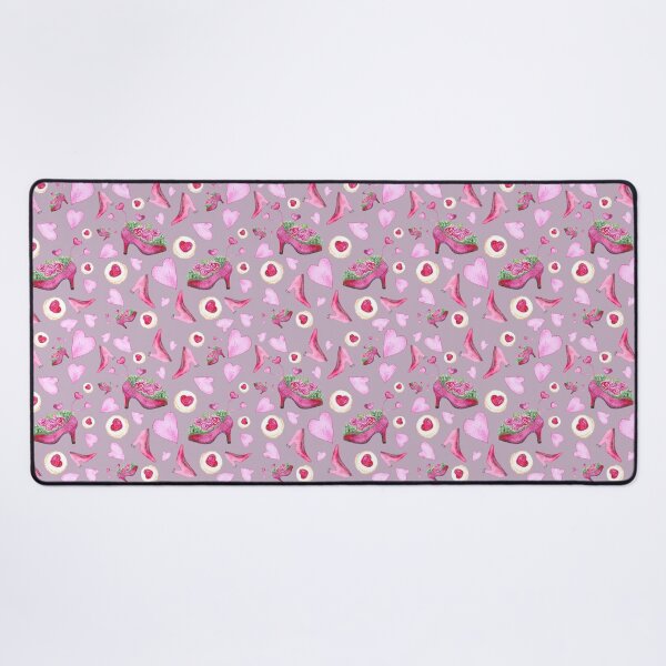 Item preview, Romantic Valentine Watercolor Pattern - Pink and Mauve designed and sold by Negin Mf Designs.
