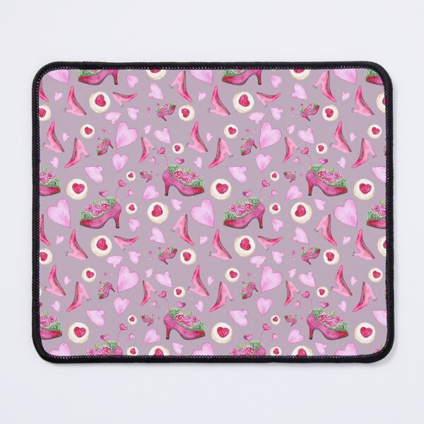 Item preview, Romantic Valentine Watercolor Pattern - Pink and Mauve designed and sold by Negin Mf Designs.