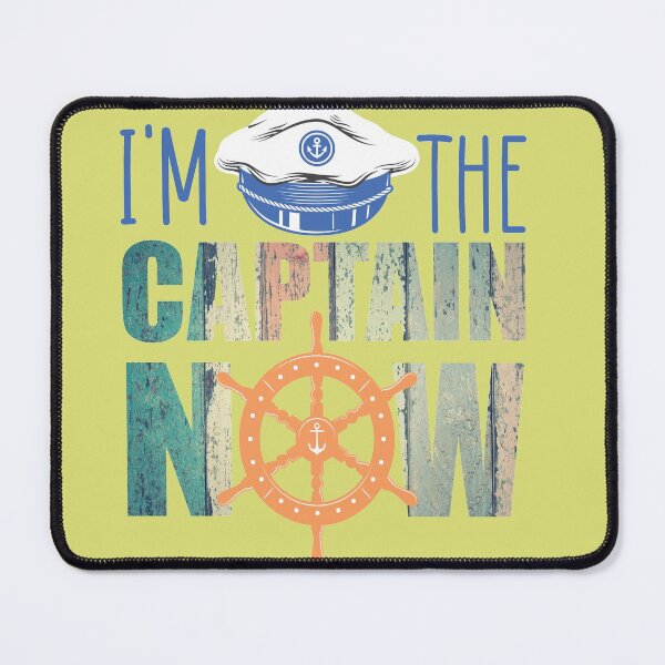 Item preview,  the Captain Now - Funny Boating captain T-shirt designed and sold by younessderkaoui.