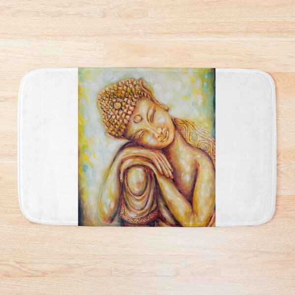 Item preview, “Healing Art- Daydreaming Buddha Child” designed and sold by Rotem Zirlin.