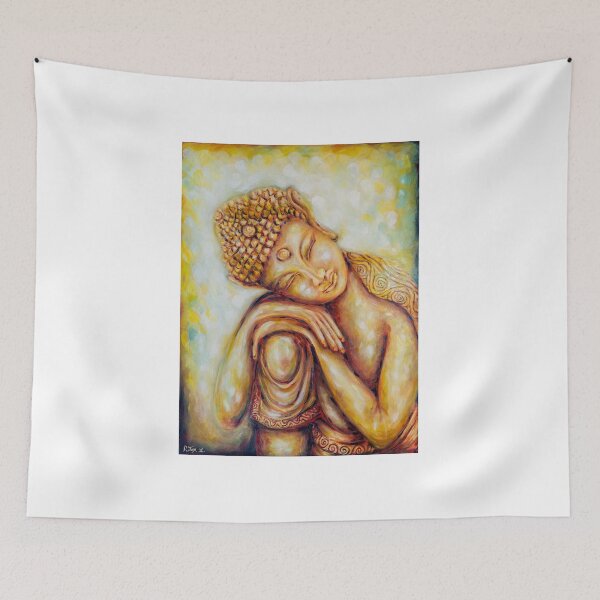 Item preview, “Healing Art- Daydreaming Buddha Child” designed and sold by Rotem Zirlin.