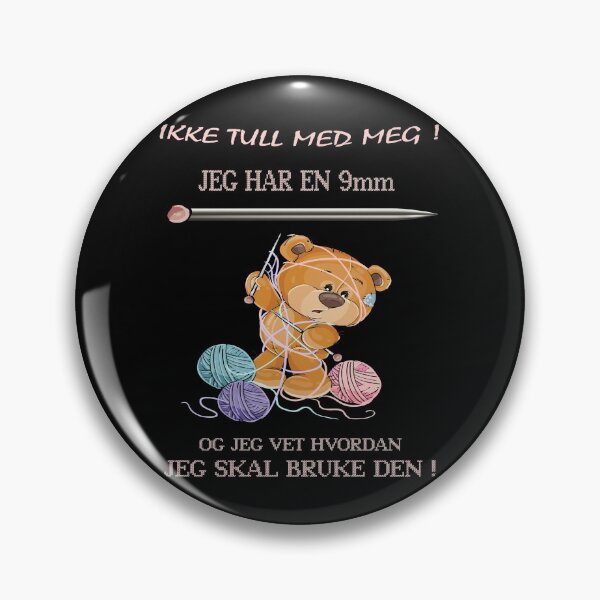 Item preview, Knitting - don't mess with me. Got 9mm designed and sold by Shirt-Designs.