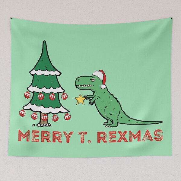 Item preview, Merry T. rexmas designed and sold by LulusaurusRex.