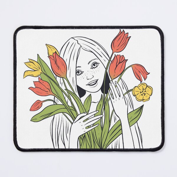 Item preview, Tulip Girl designed and sold by JoyColorLove.