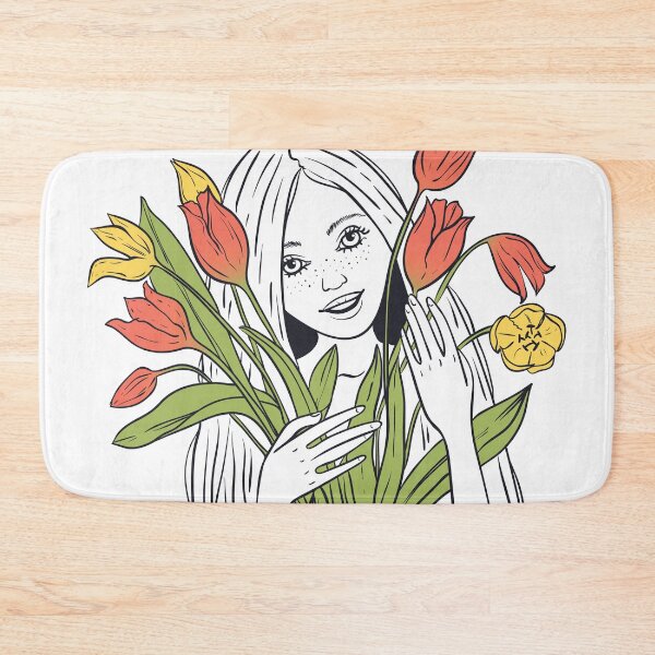 Item preview, Tulip Girl designed and sold by JoyColorLove.
