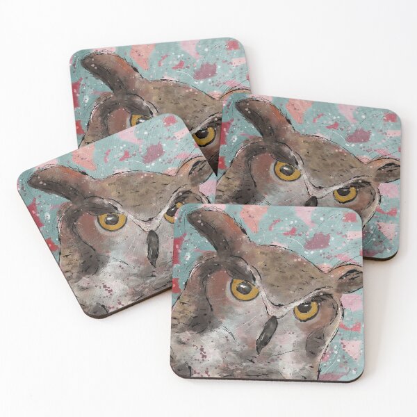 Item preview, Lovely owl in pink  designed and sold by Kreajuut.
