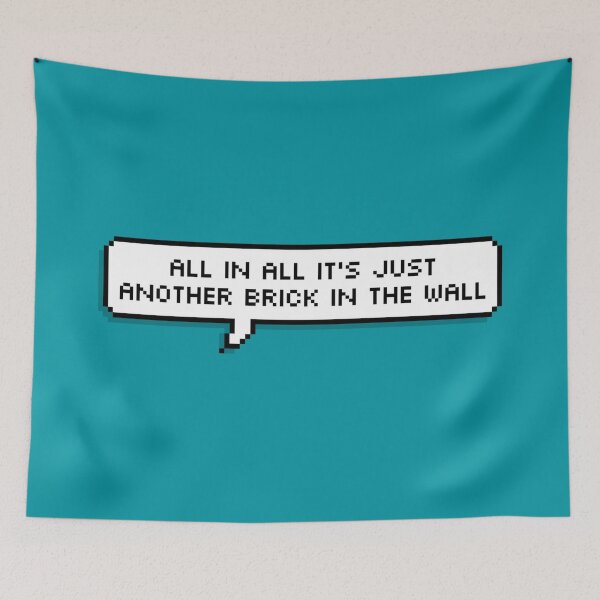 Item preview, Pink Floyd Another Brick In The Wall Pixel Speech designed and sold by helloharu.