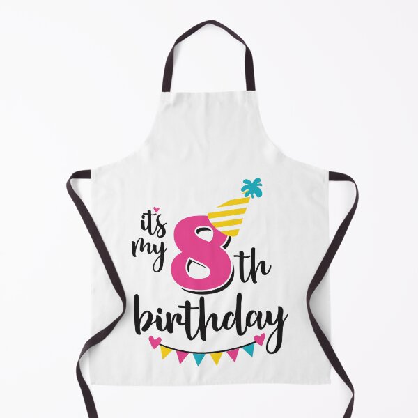 Item preview, 8th birthday 8 years of being awesome 8 years kid girl boy Off birthday Vacation Inspiration Joy Mood designed and sold by DesignByHeartUK.