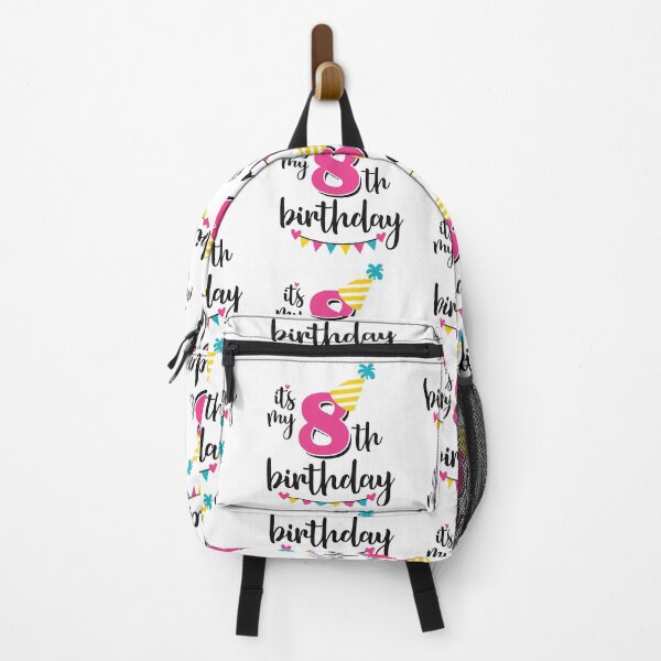 Item preview, 8th birthday 8 years of being awesome 8 years kid girl boy Off birthday Vacation Inspiration Joy Mood designed and sold by DesignByHeartUK.