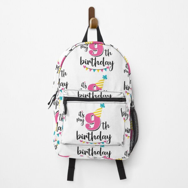 Item preview, 9th birthday 9 years of being awesome9 years kid girl boy Off birthday Vacation Inspiration Joy Mood designed and sold by DesignByHeartUK.