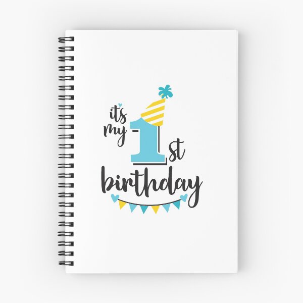 Item preview, 1st birthday 1 year of being awesome 1 year kid girl boy Off birthday Vacation Inspiration Joy Mood designed and sold by DesignByHeartUK.