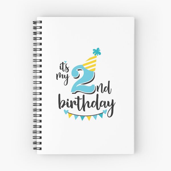 Item preview, 2nd birthday 2 years of being awesome 2 years kid girl boy Off birthday Vacation Inspiration Joy Mood designed and sold by DesignByHeartUK.