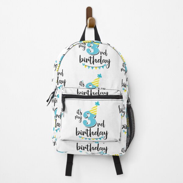 Item preview, 3rd birthday 3 years of being awesome 3 years kid girl boy Off birthday Vacation Inspiration Joy Mood designed and sold by DesignByHeartUK.