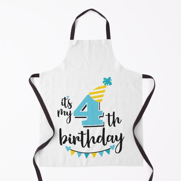 Item preview, 4th birthday 4 years of being awesome 4 years kid girl boy Off birthday Vacation Inspiration Joy Mood designed and sold by DesignByHeartUK.