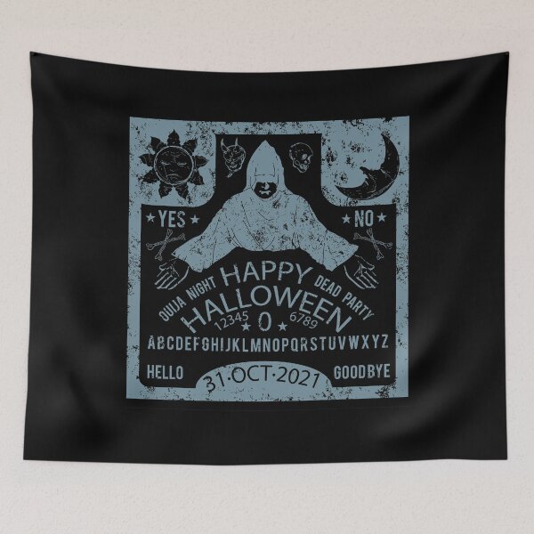 Item preview, Ouija Board Blue Gothic Witchcraft Paranormal Halloween Costume designed and sold by Xeuno.
