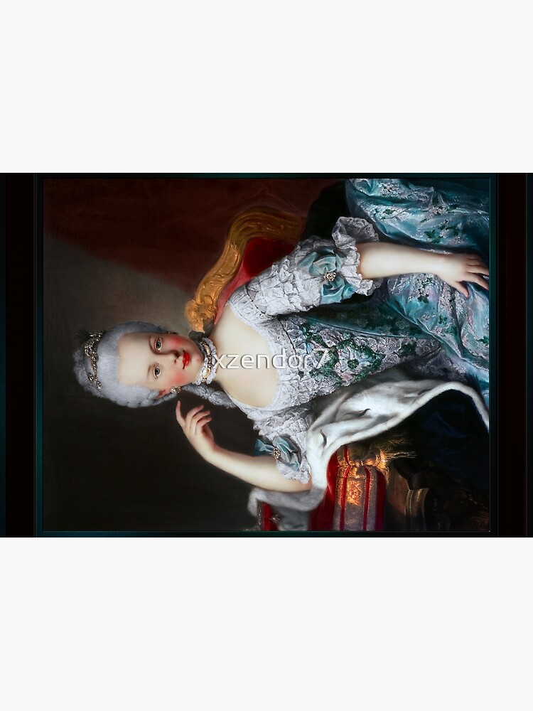 Portrait Of Marie Antoinette of Austria by Martin van Meytens Classical  Fine Art Old Masters Xzendor7 Reproductions - xzendor7