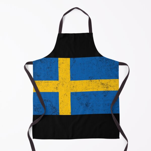 Item preview, Distressed Swedish Flag designed and sold by LiToDesignCo.
