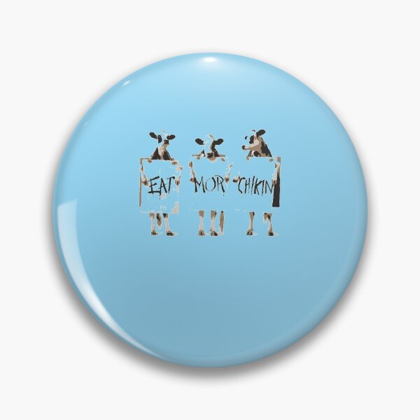 Item preview, Classic Chicken Fil-A Cow Sticker designed and sold by TIFFANYSTREETE.