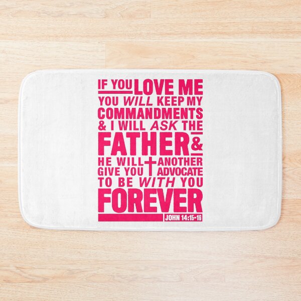 Item preview, John 14:15-16 designed and sold by plushism.