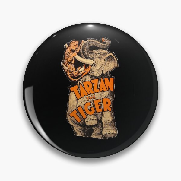 Item preview, Tarzan The Tiger designed and sold by TIGERRIFIC.