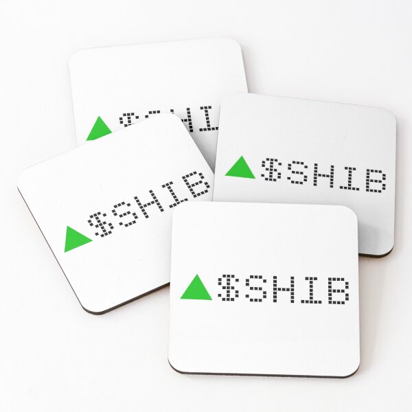 Item preview, SHIB Ticker Green designed and sold by frankyou.