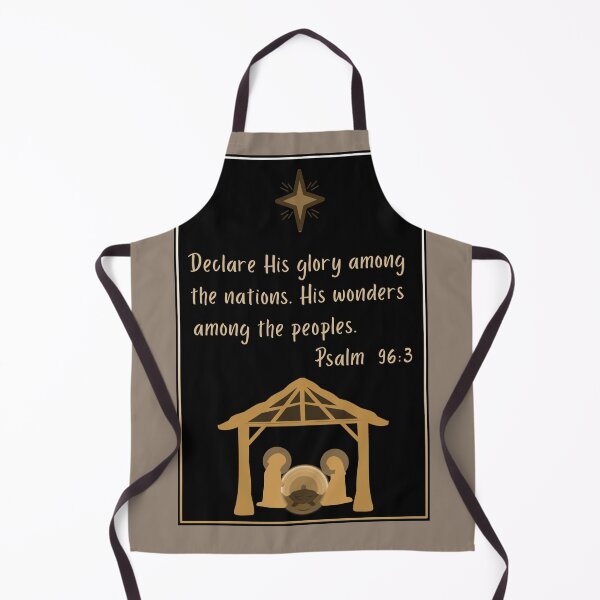 Item preview, Christmas Religious Psalm Quote -  Nativity Of Jesus Holy Night designed and sold by ViewerEqualsPhoton.