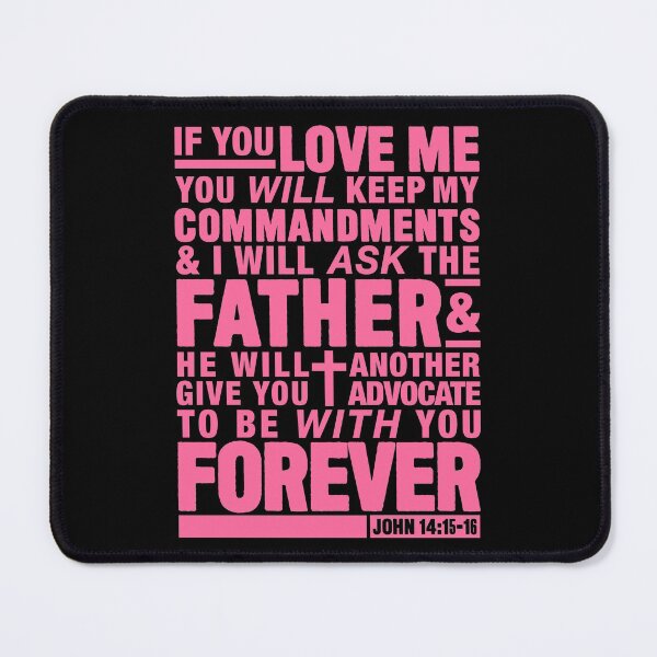 Item preview, John 14:15-16 designed and sold by plushism.