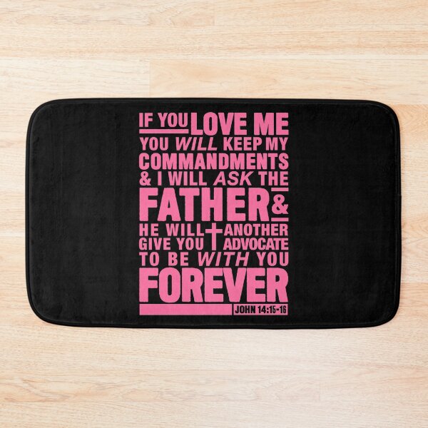 Item preview, John 14:15-16 designed and sold by plushism.