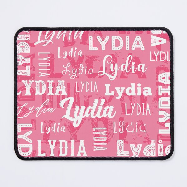 Item preview, Personalized Name Lydia Repeat Pattern designed and sold by cibendel.