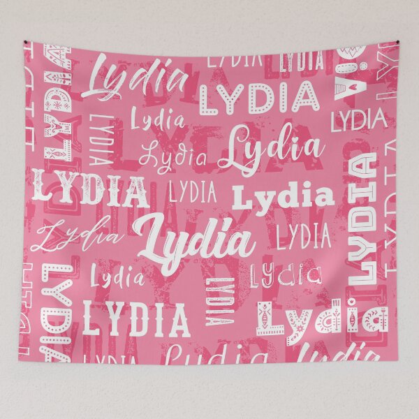 Item preview, Personalized Name Lydia Repeat Pattern designed and sold by cibendel.