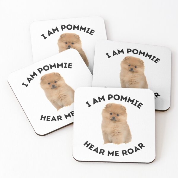 Item preview, I Am Pommie, Hear Me Roar designed and sold by LiToDesignCo.