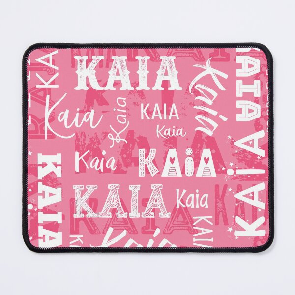 Item preview, Personalized Name Kaia Repeat Pattern Pink designed and sold by cibendel.