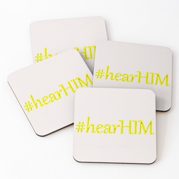 Item preview,  #hearHim gold designed and sold by Heather Walton.