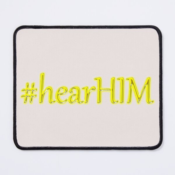 Item preview,  #hearHim gold designed and sold by Heather Walton.
