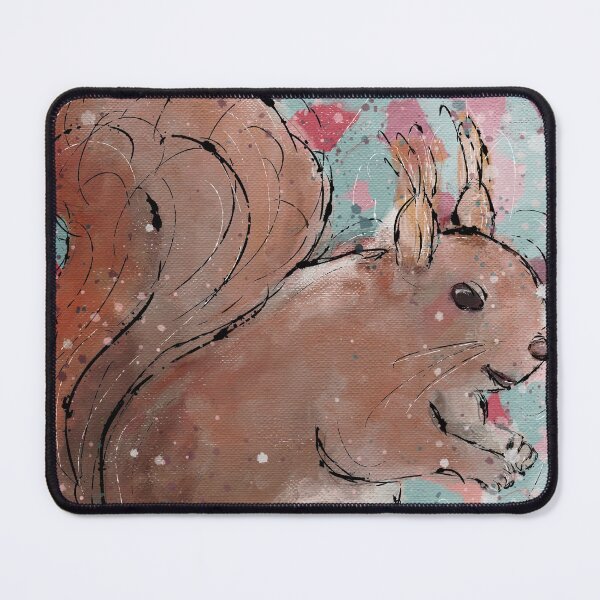 Item preview, Lovely squirrel in pink  designed and sold by Kreajuut.