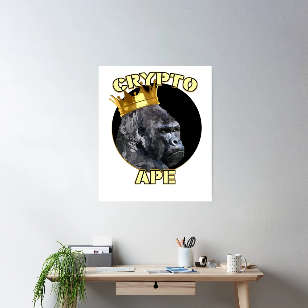 Crypto Gaming Cryptocurrency NFT Ape Gorilla