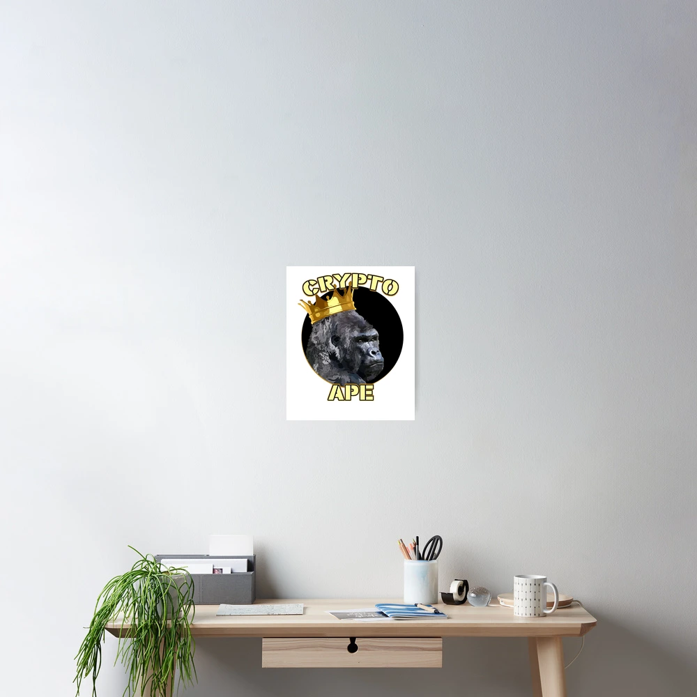 Crypto Gaming Cryptocurrency NFT Ape Gorilla