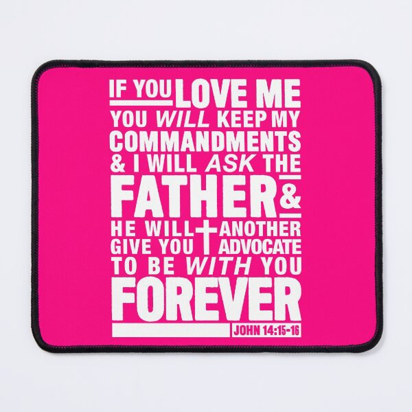 Item preview, John 14:15-16 designed and sold by plushism.