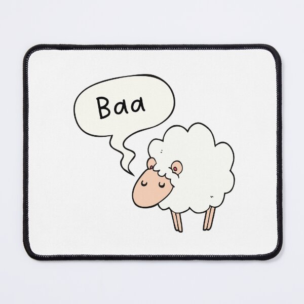 Item preview, Sheep Says Baa designed and sold by LiToDesignCo.